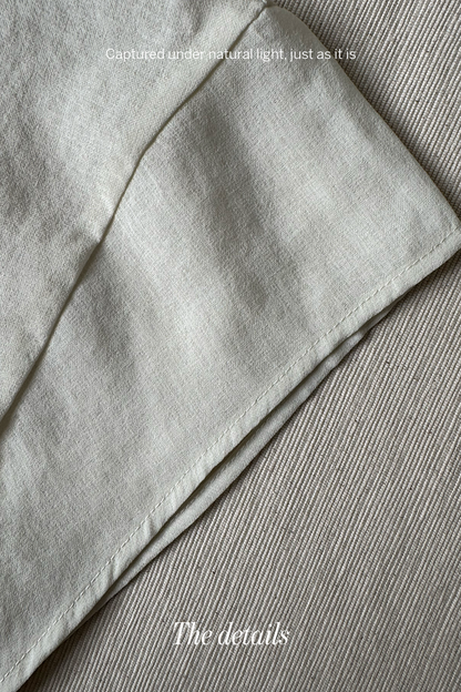 Soft Flow • Korean Tie-Waist Flare Dress