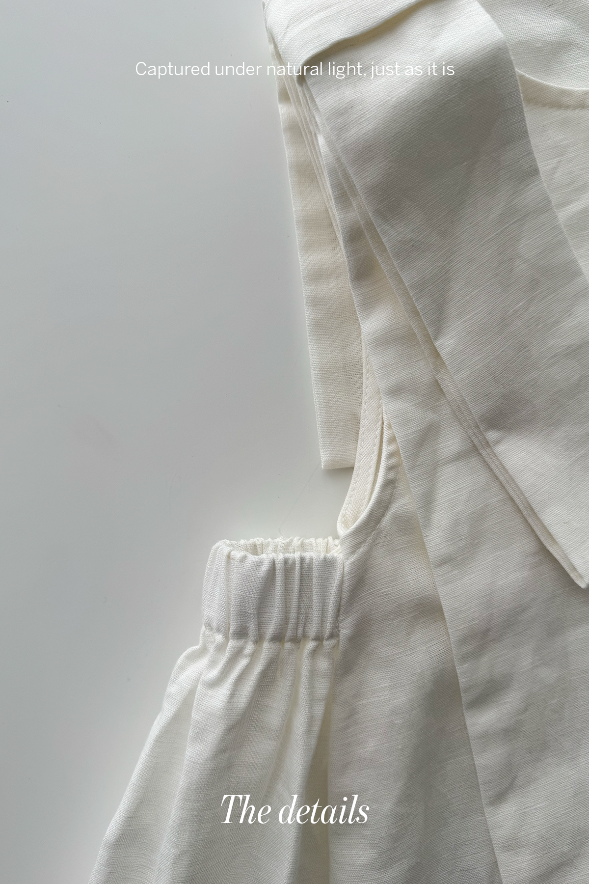 Soft Fold • Linen Top