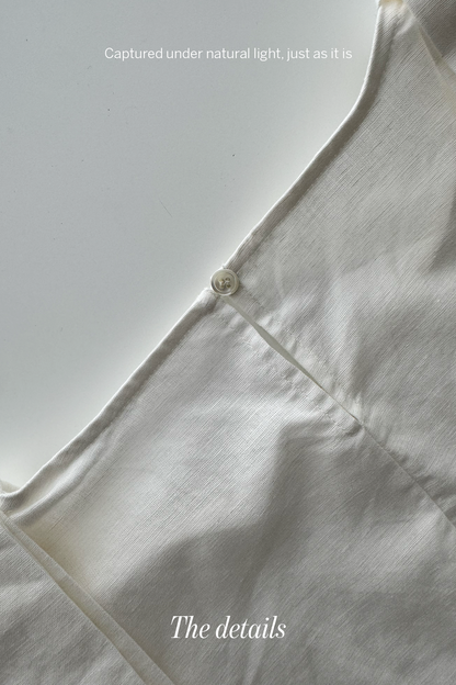 Soft Fold • Linen Top