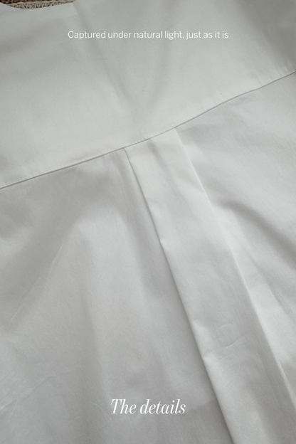 Soft Grace • French Round-Neck Blouse