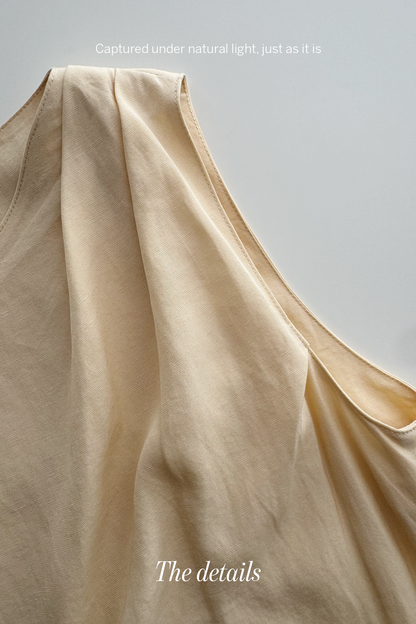 Cloud Drape • Sleeveless Top