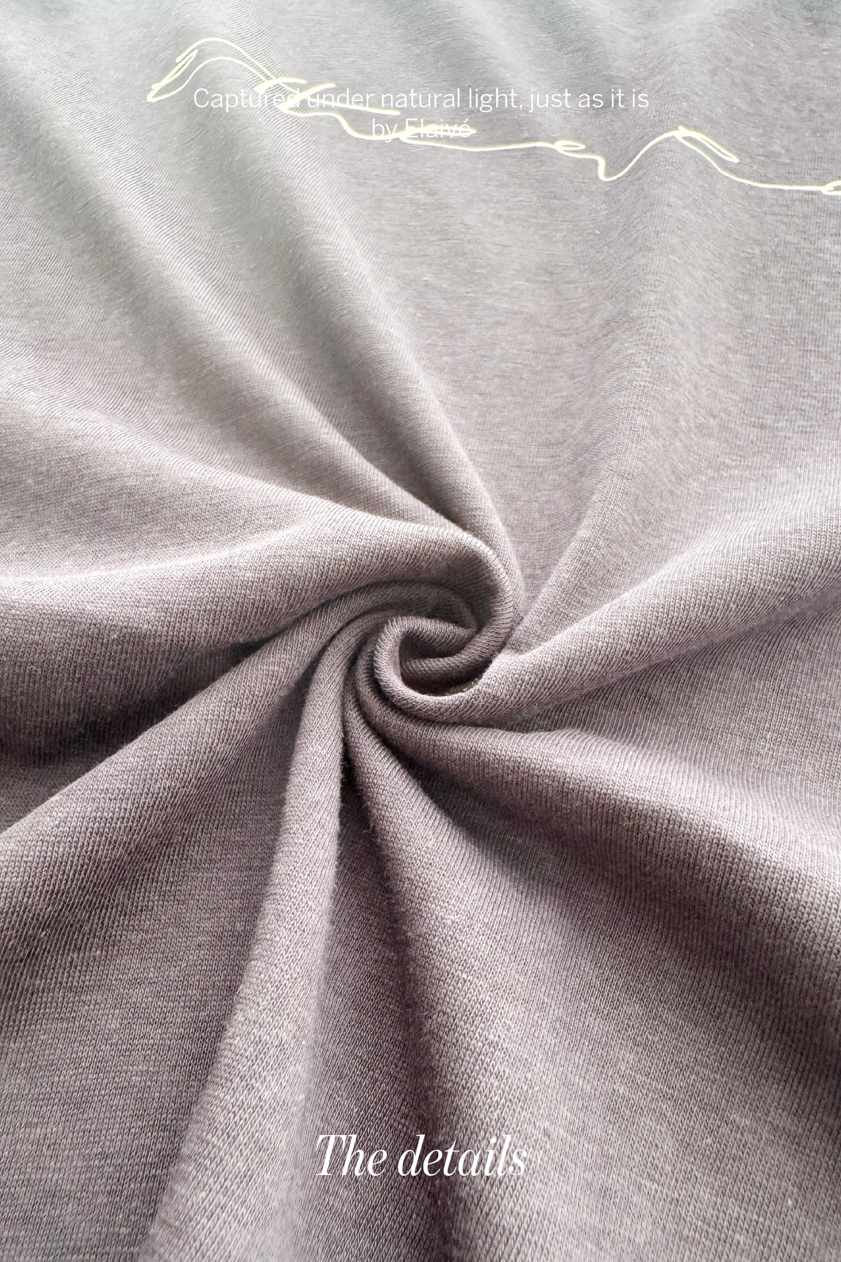Soft Script • Relaxed Tee