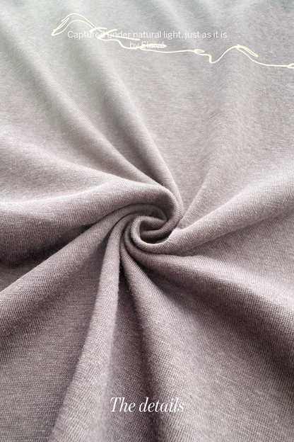 Soft Script • Relaxed Tee