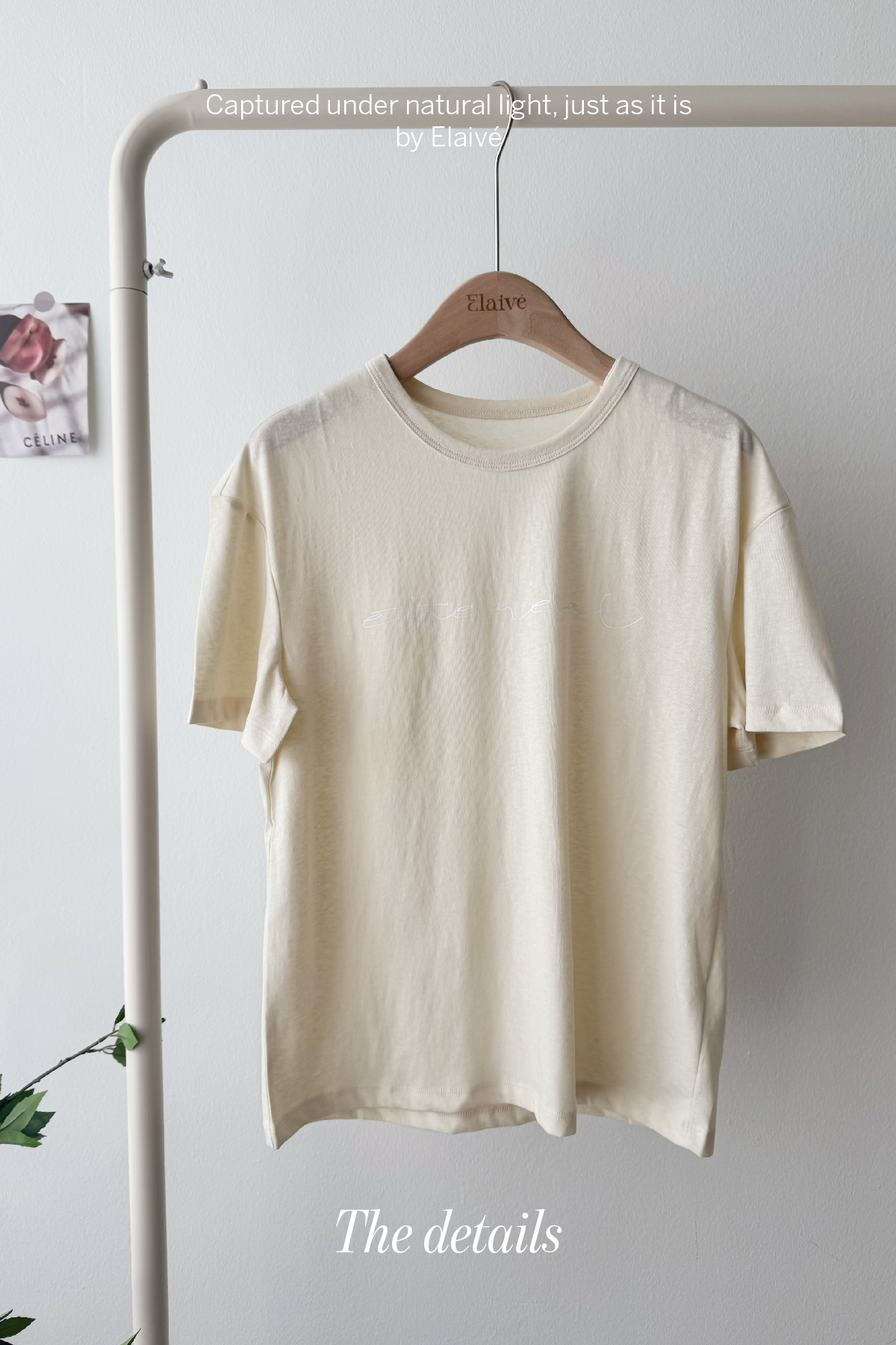 Soft Script • Relaxed Tee