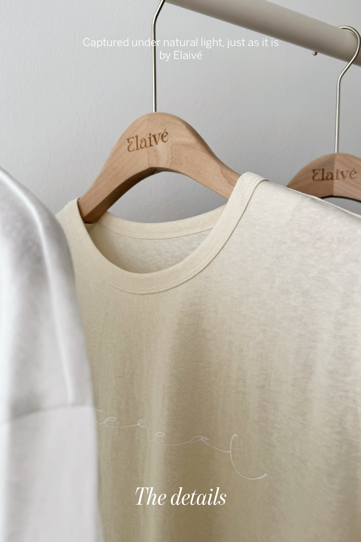 Soft Script • Relaxed Tee