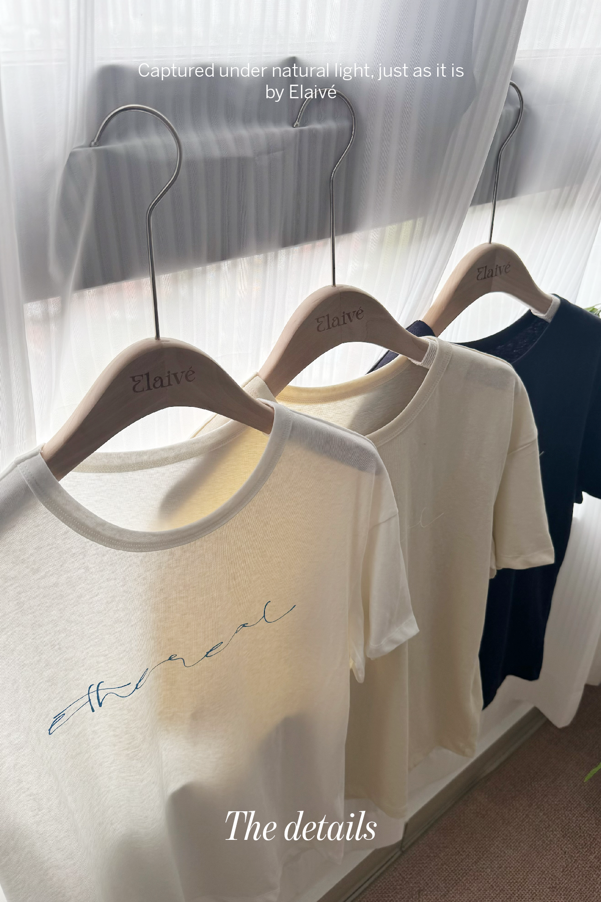 Soft Script • Relaxed Tee