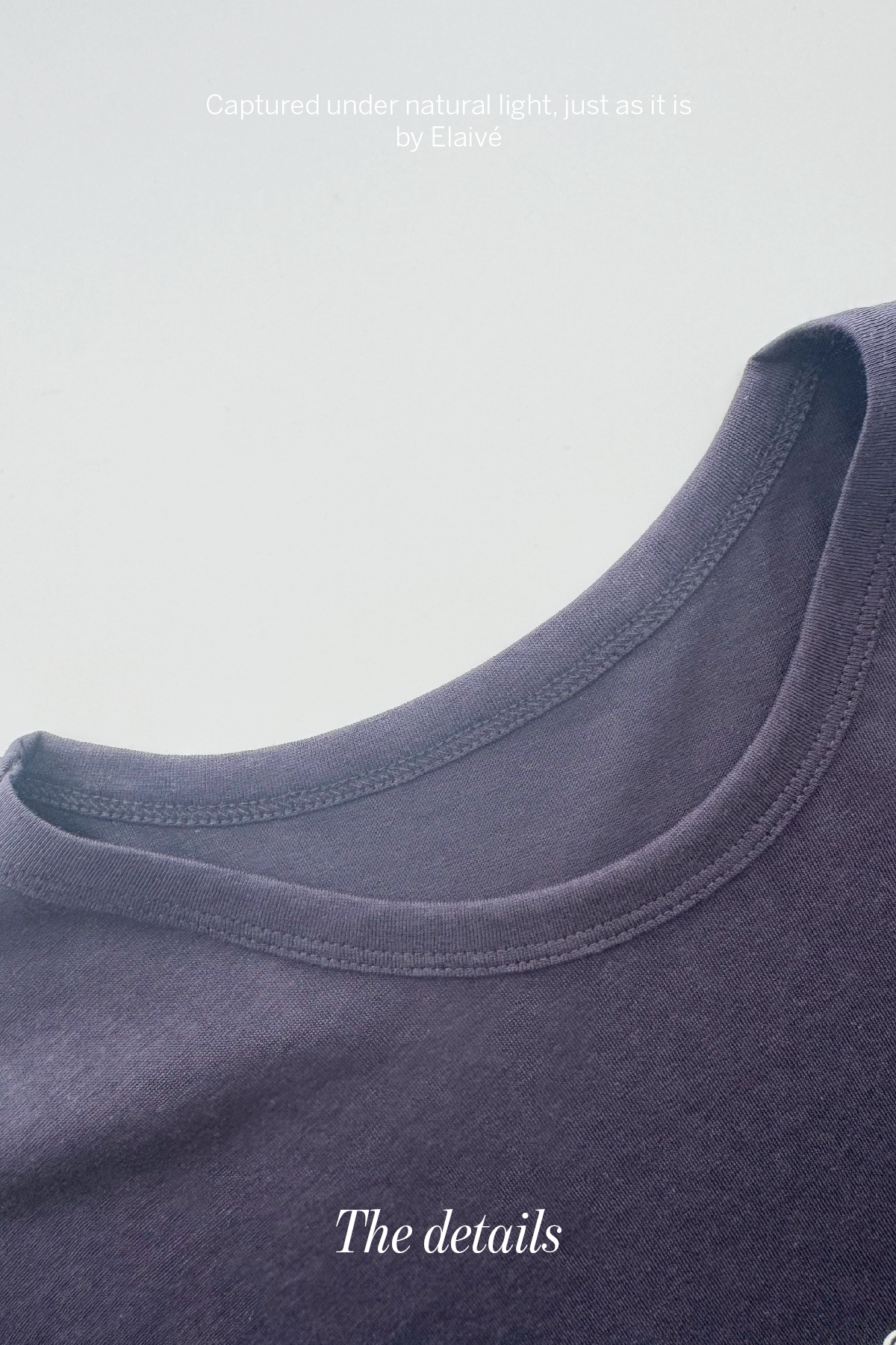 Soft Script • Relaxed Tee