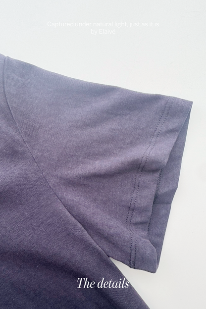 Soft Script • Relaxed Tee