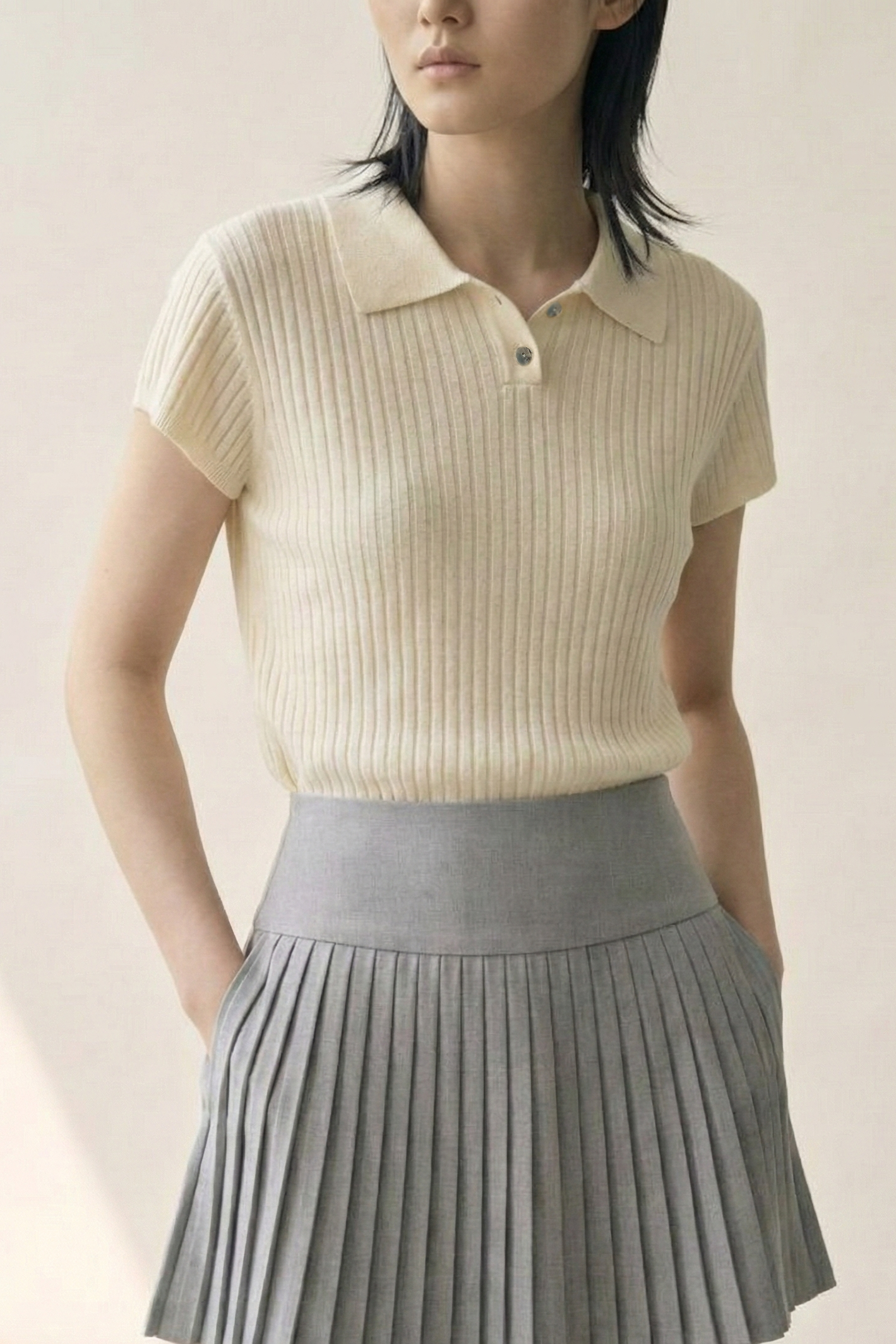 Soft Whisper • Sheer Knit Top