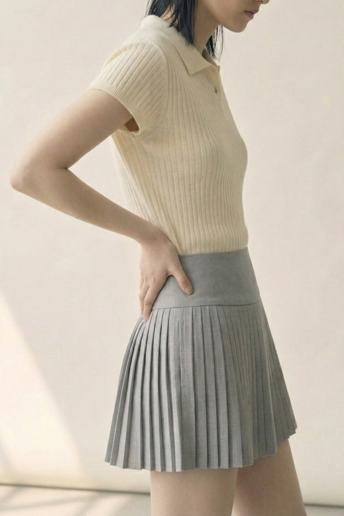 Soft Whisper • Sheer Knit Top