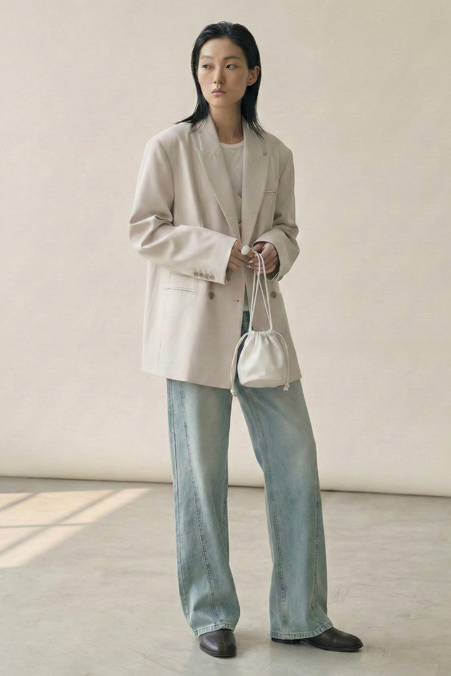 Urban Muse • Korean-Style Halter Blazer Set