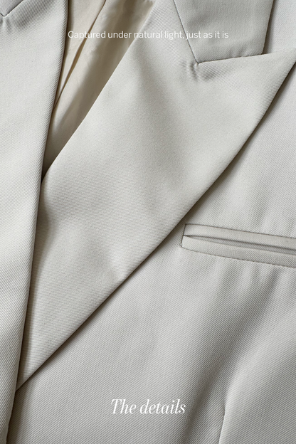 Urban Muse • Korean-Style Halter Blazer Set