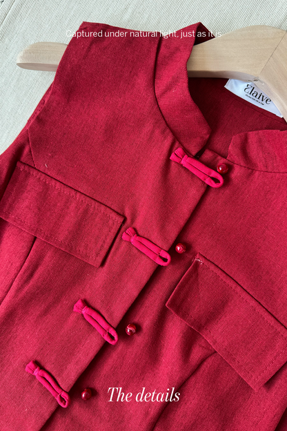 Urban Ritual • Neo-Chinese Mermaid Midi Set