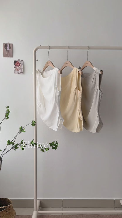 Cloud Drape • Sleeveless Top