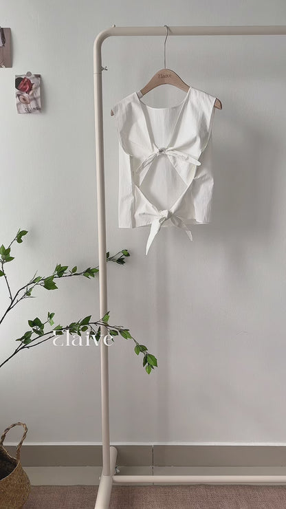 Blanc Muse • Reversible Top