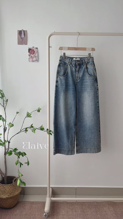 Blue Muse • Wide Leg Jeans
