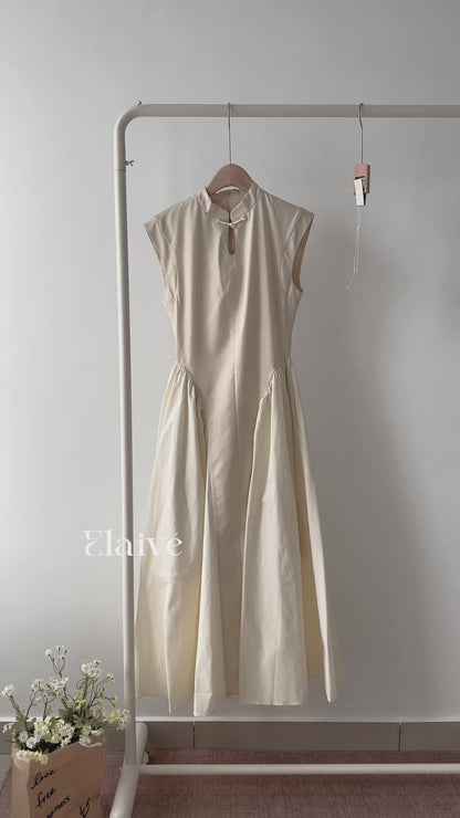 Courtly Grace • Neo-Chinese Qipao Dress