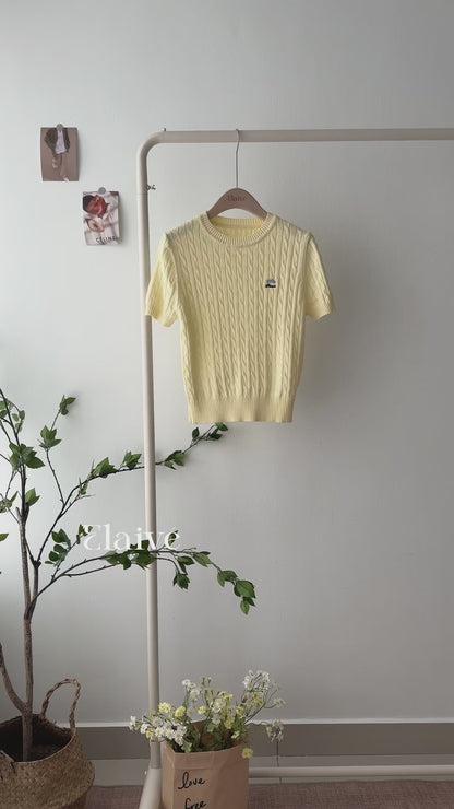 Butter Glow • Knit Top
