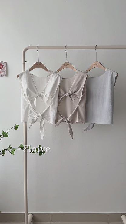 Blanc Muse • Reversible Top