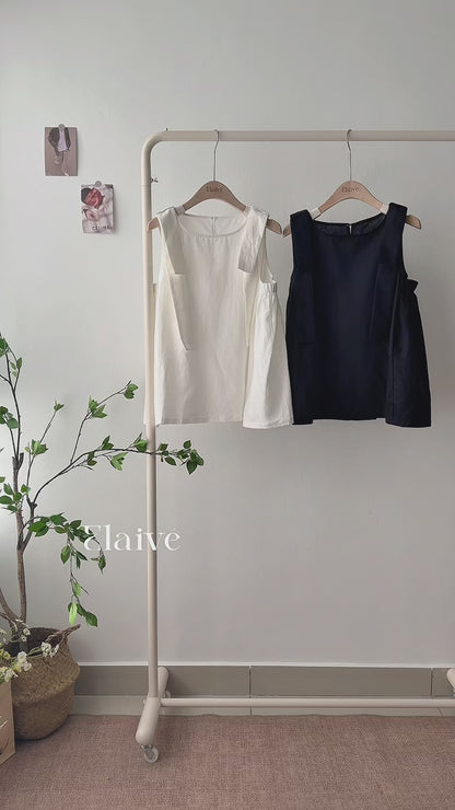 Soft Fold • Linen Top